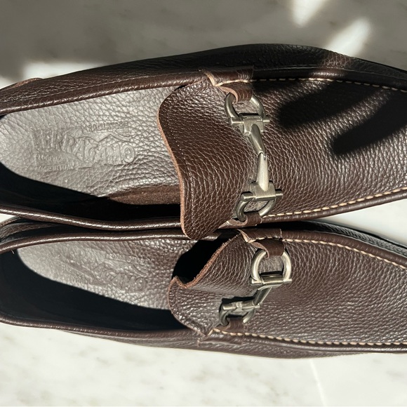 Mens Feragammo  loafers - Picture 2 of 7